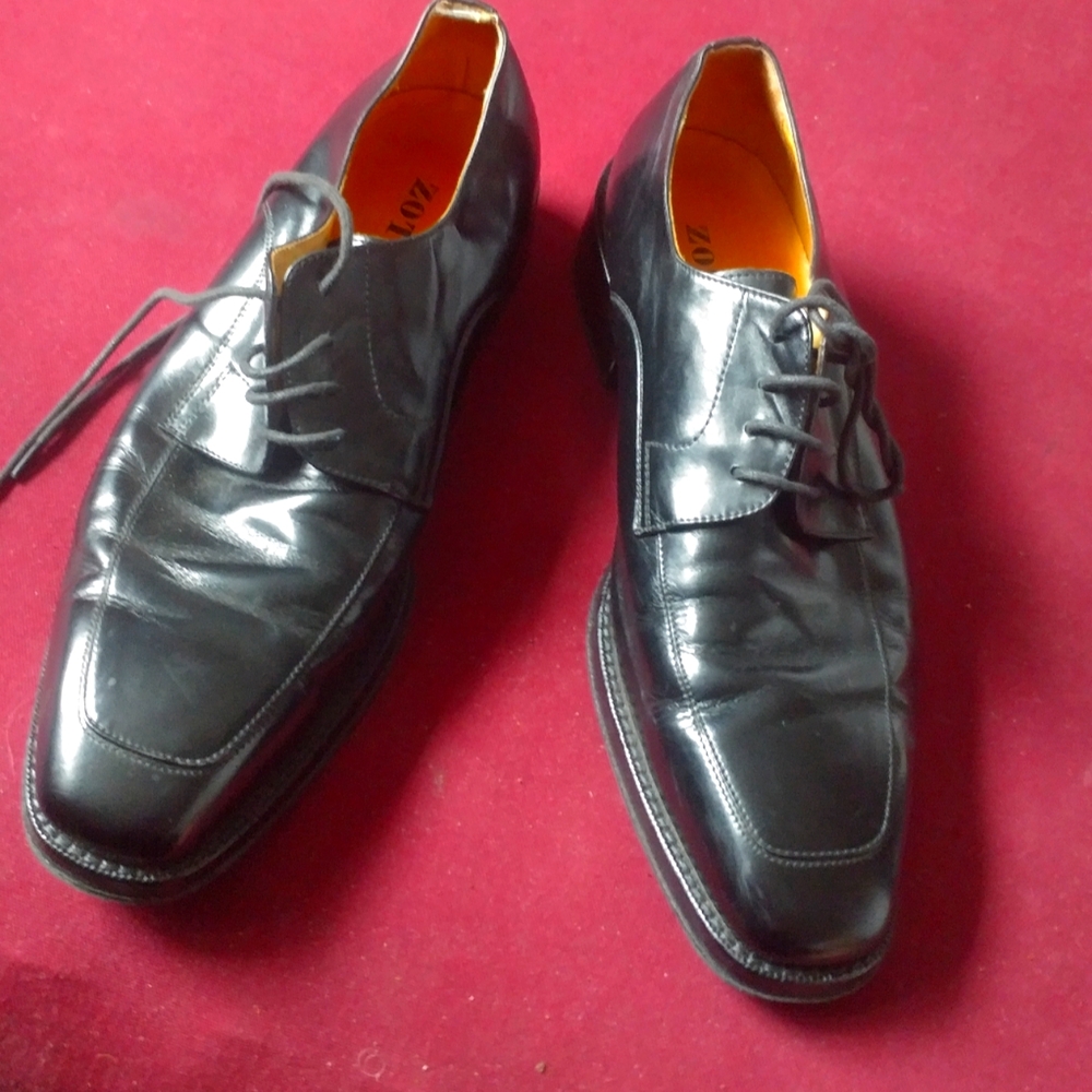 Dress Shoes Zeto Italian Black leather
